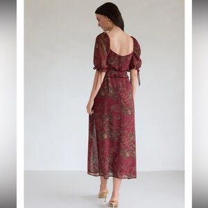 Preston dress in Bordeaux from Park and Fifth. Size L. Unworn w/ tags.